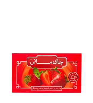 چای توت فرنگی کیسه ای مانی